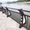 Bridge guardrail stainless steel composite pipe guardrail customized river landscape guardrail staircase stainless steel handrail guardrail safety fence