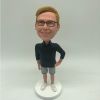 Personalized Bobblehead for Lover, Custom Bobble Heads of Couple, Personalized Clay Figurines