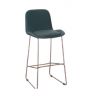 barstool fabric PU seat higher chair