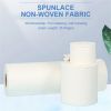 Hydroentangled non-woven fabric for diapers sanitary napkins wet wipes wipe mask cotton soft towel can be customized according to demand support emai