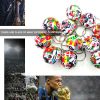 2022 Qatar World Cup Gifts 3D Football Souvenir Custom PVC Football Keychain Flags of Countries