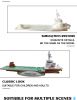 Customized 3D Design Service Antique Nautical Souvenir Resin Container Ship Model Miniatures Cruise Ship