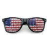 2022 Wholesale Promotional Sunglasses World Cup Football Fans Party Promo Sunglasses Pinhole Sticker Flag