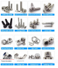 Head Roofing Bolt with Square Nut, Fastener Factory, carbon Steel Washers