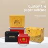  Guoqiang packaging Jiahua moon cake tile paper suitcase gift box packaging box color box empty box carton can be customized