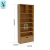 Wholesale stationary store retail display shelves single side MDF wood display shelves