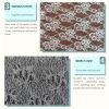 Jacquard lace fabric