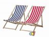 Factory direct sale outdoor beach chair wooden comfortable lounge chair folding portable