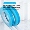 Thermally conductive double-sided adhesive high temperature blue fiberglass double-sided tape can be die-cut