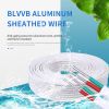  BLVVB2*2.5 aluminum sheath wire flame retardant insulation 2 core