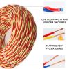  Flexible cable wire multi color choices twisted pair cable 6.3/6.7/7.2/8.2mm RVS Cable