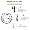 DIY wall clock hour minute needle accessories