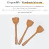 Household bamboo kitchenware, bamboo spatula, portable and healthy