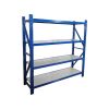  Blue medium storage rack, four layers of super load bearing, support customization