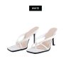 High heels women's thin heels 2022 new summer fashion sexy open toe women's sandals  (Reference Price)