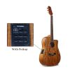 Factory OEM 36inch 40inch 41inch electric acoustic guitar with pickup preamp equaliser semi acoustic guitar