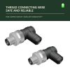 M12 series field installation connectors improve the quality of tooling and equipment