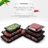 Disposable fruit box packaging box with lid fresh fruit cutting plate platter box plastic fruit plate (the price and style are subject to contact the seller)