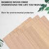 Customizable bamboo wood panel interior decoration siding fiber panel sycamore wood 6316 (customized consulting seller)