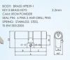 Euro Profile Brass Loc...