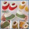 100% Handmade Comfortable Woolen Yarn Crochet Baby Shoes