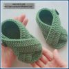 100% Handmade Comfortable Woolen Yarn Crochet Baby Shoes