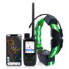 tr-dog Additional LED GPS Collar 9-Mile 20-Dog Expandable Waterproof Smartphone GPS Tracking &amp;amp; Training LED E-Collar with 2.5 Second Update Rate, No Subscription Fee, Free Satellite Map