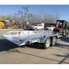 3 Tons Galvanized Car Utility Trailer Hot Sale Semi Trailer Flatbed