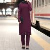 Women's abaya robe suit burnt flower dress two-piece spring dress