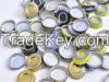 Wholesale Different Sizes 30mm to 100mm Tinplate Twist off Metal Cap f