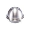 201 stainless steel thickened rain cap range hood exterior wall air outlet windproof hood exhaust outlet outdoor insect-proof rain cap exhaust hood