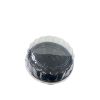 Black disposiable plastic packaging cake box