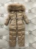 children snowsuit with faux fur