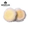 Winplus ShineMaste Korea car care 5inch blue long nap 100% lamb wool polishing pads