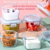 Bestfull Top Quality High Borosilicate Glass Food Storage Round Baby Food Container