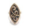 Vintage Black-Gold Swi...