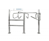 Dual Mechanical Swing Gate Supermarket Swing Gate Access Control Swing Barrier Gate Tunrstile Access Control System Qsjckq