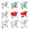 60L-240L Durable Euro Style Heavy Duty Supermarket Shopping Cart Shopping Trolley/Supermarket Cart