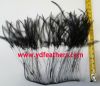 2ply Burnt Ostrich Feather Fringe/Trim Sewn On String