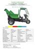 TAGRM MT18X 3-wheel dump truck palm small tipper