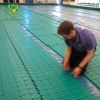 Turf protection floor Plastic PP interlocking grass protective flooring