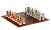 Greco Roman theme resin  chess set