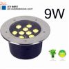 history discount buy one free one 9w 18w 6500K ac220v led underground light International export quality led recessed inground light