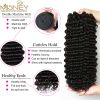 Deep wave virgin hair bundle 100% Human Hair Weft