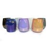 6.9x8.5cm 300ml electroplated luxury candle glass jar