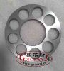 Retainer Plate, Cylinder block, piston shoe, valve plate RH, valve plate LH, retainer plate, swash plate, Main Shaft,