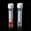 10ml 16X80mm Free Standing Transport Sample Collection Tubes with Screw Cap and Leakproof