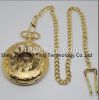 Hot sale Japan movement necklace pocket watch with chain