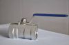 Stainless steel wire-thread one-piece ball valve