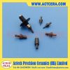 Black ceramic nozzle tip, ceramic nozzle tip machining, SMT machine ceramic nozzle